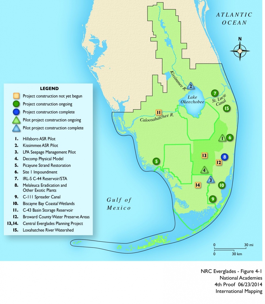 Map Of The Everglades And Travel Information | Download Free Map Of - Map Of Florida Showing The Everglades