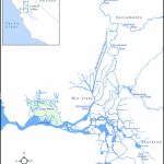 Map Of The Sacramento–San Joaquin Delta Displaying Locations Of The   California Delta Map Download