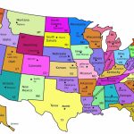 Map Of The Us States Labeled Best A Printable United America With 8   Map United States Of America Printable