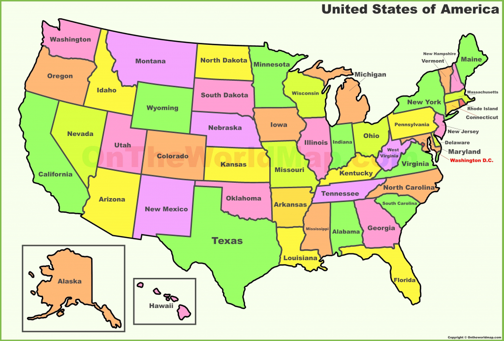 Map Of The Us States Labeled Usstates1 Best Of Top Map United States - Map Of The United States With States Labeled Printable