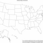 Map Of Us States And Capitals And Travel Information | Download Free   Blank States And Capitals Map Printable