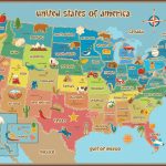 Map Of Usa For Kids Printable Usa Map For Kids | Travel Maps And   Printable Children&#039;s Map Of The United States