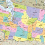Map Of Washington State Counties And Travel Information | Download   Washington State Counties Map Printable