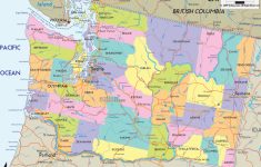 Map Of Washington State Counties And Travel Information | Download - Washington State Counties Map Printable