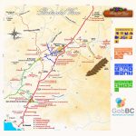 Map Of Wine Route (Mapa Ruta Del Vino) North Of Ensenada In   Guadalupe California Map