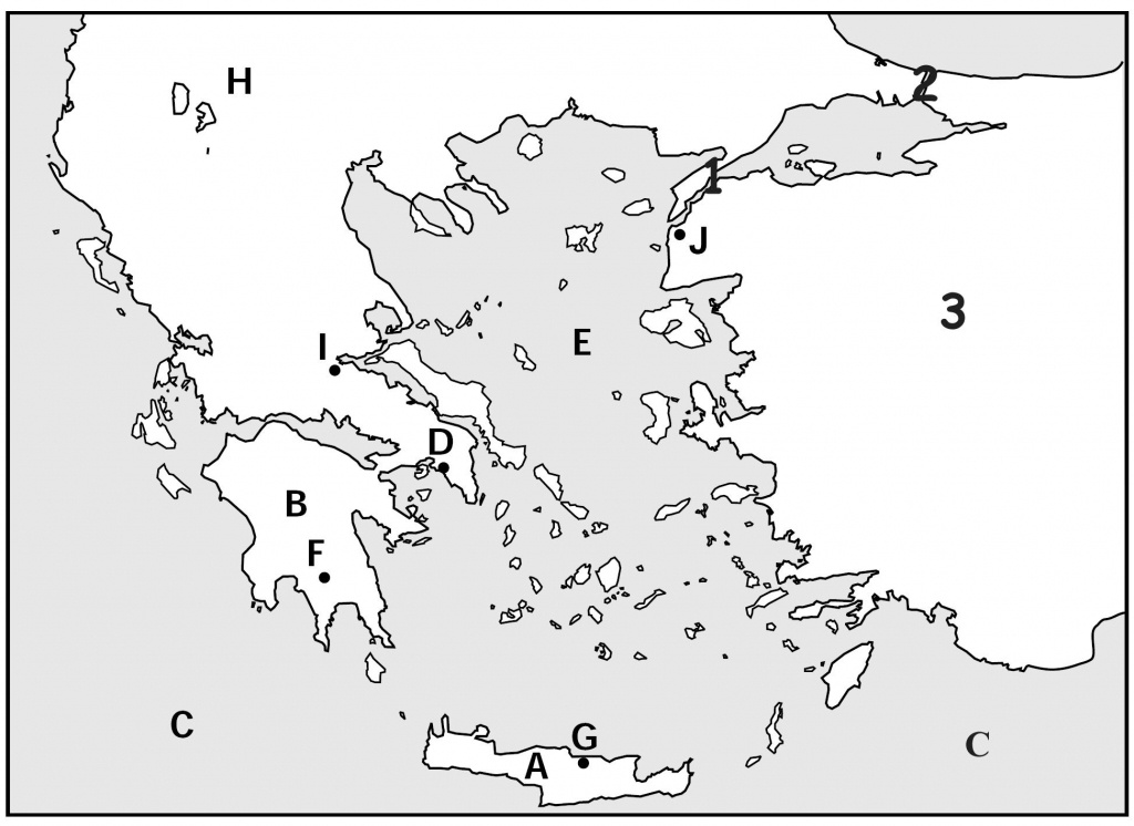 Map Quiz, Ancient Greeks For Kids | Homeschooling | Map Quiz, Greece - Map Of Ancient Greece Printable