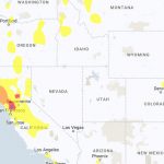 Map: See Where Wildfires Are Causing Record Pollution In California   Aqi Map California