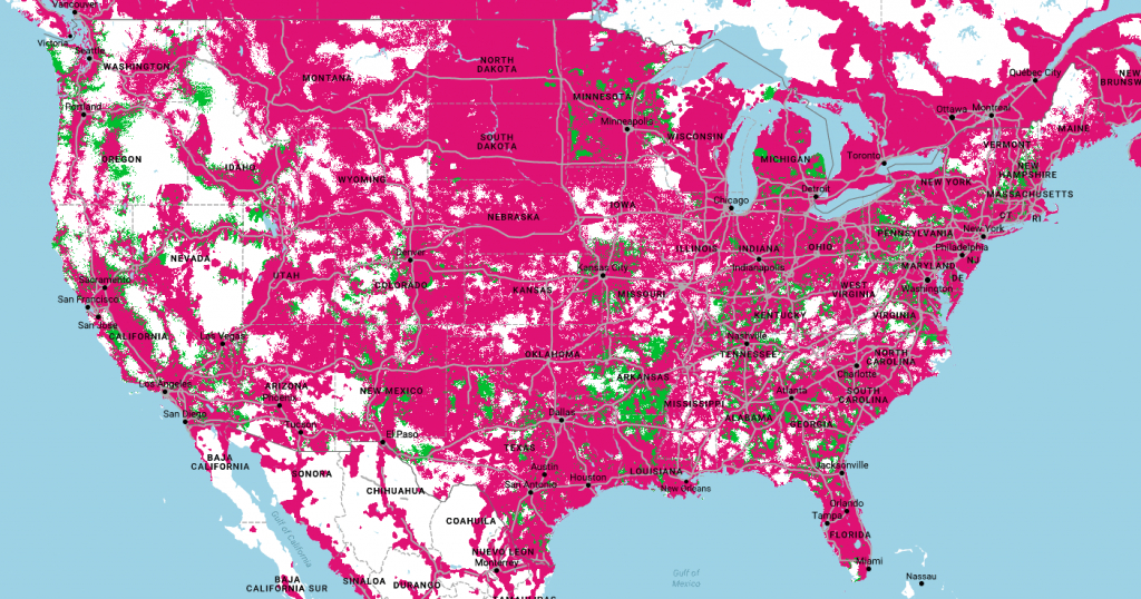 T-Mobile Band 12 Coverage Map