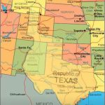 Map Showing Current Usa With The Republic Of Texas Superimposed   King Ranch Texas Map