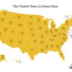 Map Shows The Tiniest Town In Every State In America   Luckenbach Texas Map