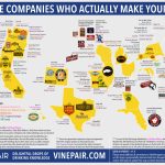 Map: The Companies Who Actually Make Your Beer | Vinepair   California Brewery Map