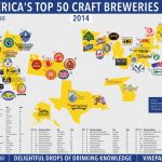 Map: The Top 50 U.s. Craft Breweries In 2014 | Vinepair   California Brewery Map
