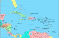Map Usa And Caribbean | Sin-Ridt - Map Of Florida And Caribbean