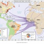 Maps | Africa And The Trans Atlantic Slave Trade   Triangular Trade Map Printable
