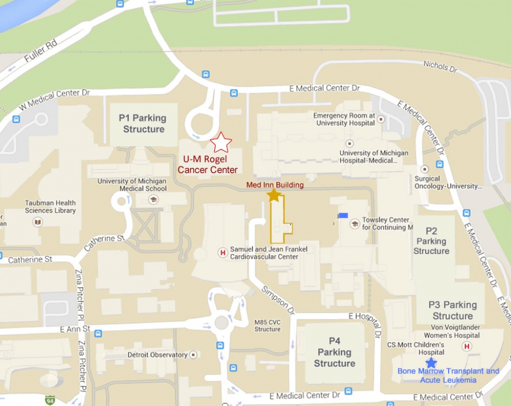 Maps And Directions | Driving Directions And Floor Maps | University - Printable Map Directions