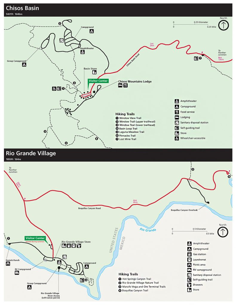 Maps - Big Bend National Park (U.s. National Park Service) - Big Bend ...