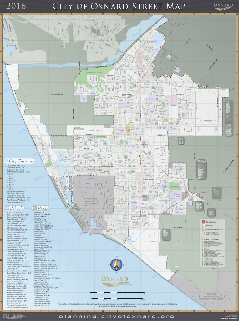 Maps — City Of Oxnard - Google Maps Oxnard California
