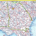 Maps. Georgia Road Map   Diamant Ltd   Road Map Of Georgia And Florida