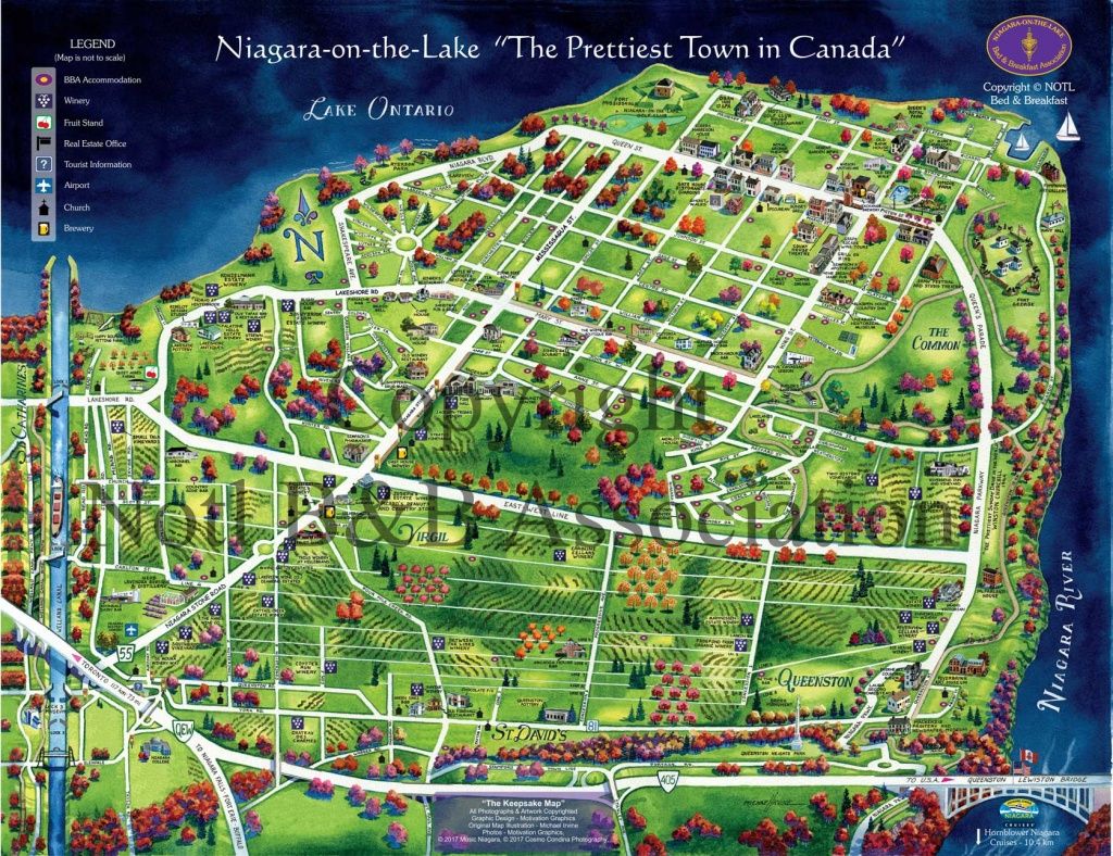 Maps &amp;amp; Getting Around &amp;gt;&amp;gt; Zoom Leisure - Niagara Wine Tours And Bike - Printable Map Of Niagara On The Lake