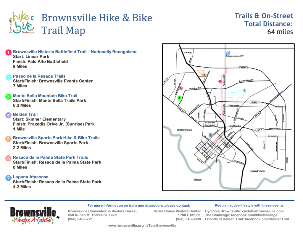Maps &amp;amp; Guides - Brownsville Convention &amp;amp; Visitors Bureau - Map Of Brownsville Texas Area