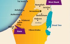Maps: Israel Today | Aipac - Printable Map Of Israel