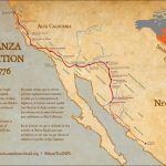Maps   Juan Bautista De Anza National Historic Trail (U.s. National   California Hiking Map