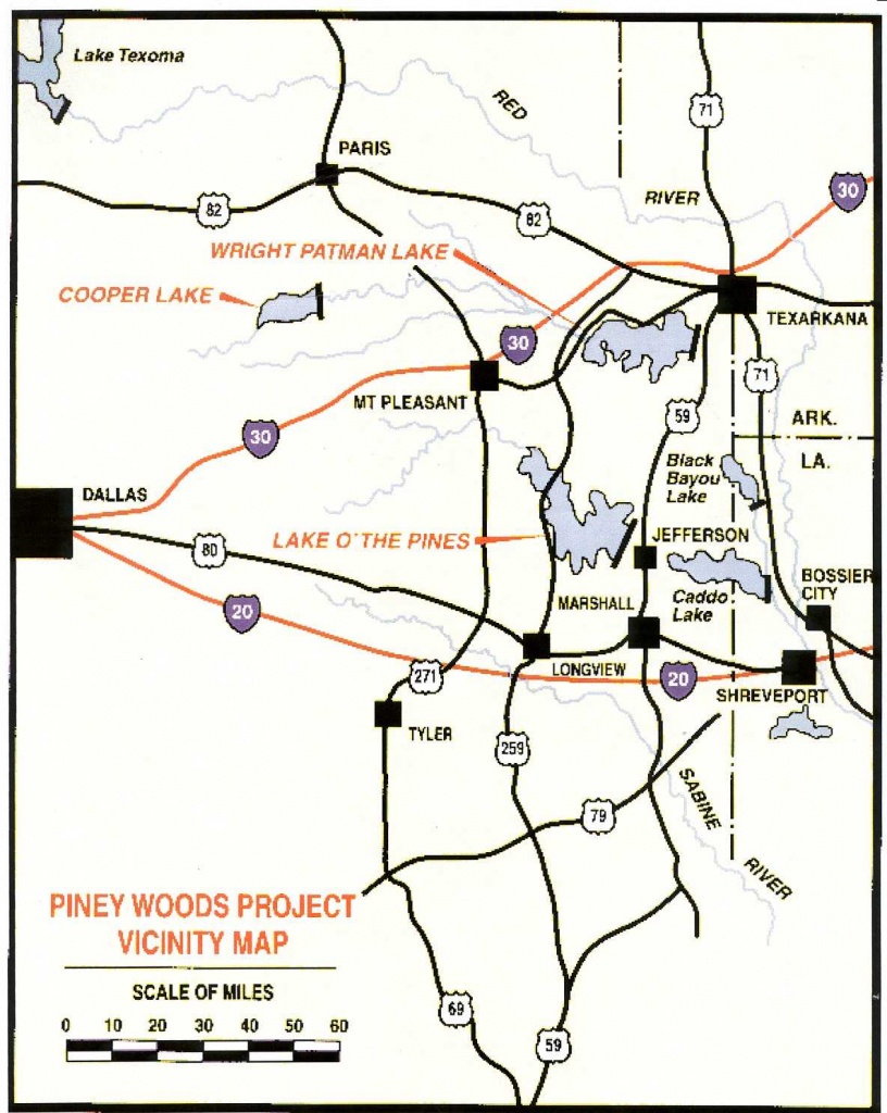 Maps - Lake Of The Pines Texas Map