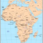 Maps Of Africa   Printable Map Of Africa With Countries And Capitals