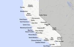 Maps Of California - Created For Visitors And Travelers - San Diego On A Map Of California