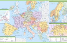 Maps Of Europe | Map Of Europe In English | Political - Printable Map Of Europe With Cities