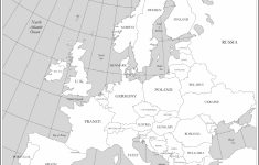 Maps Of Europe - Printable Map Of Europe With Countries