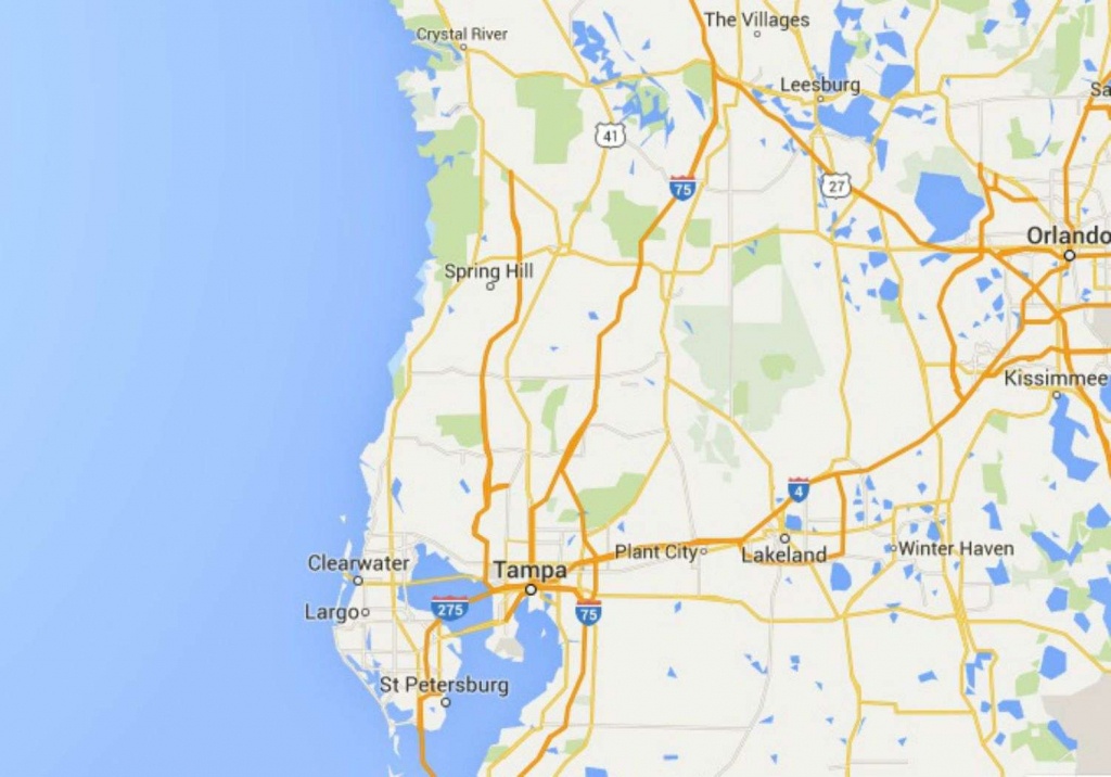 Maps Of Florida Orlando Tampa Miami Keys And More Google Maps - Google Maps Florida Keys