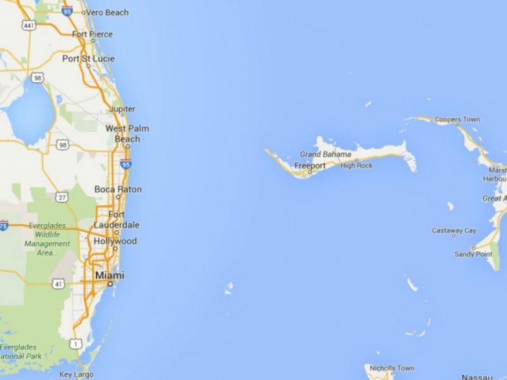 Map Of Florida Vacation Spots