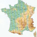 Maps Of France   Bonjourlafrance   Helpful Planning, French Adventure   Large Printable Map Of France