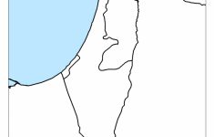 Maps Of Israel - Geolounge: All Things Geography - Blank Map Israel Printable