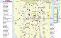 Maps Of New York Top Tourist Attractions - Free, Printable - Map Of Midtown Manhattan Printable