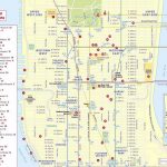 Maps Of New York Top Tourist Attractions   Free, Printable   Printable Map Of Downtown New York City