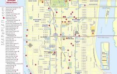 Maps Of New York Top Tourist Attractions - Free, Printable - Printable Map Of New York