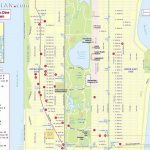 Maps Of New York Top Tourist Attractions   Free, Printable   Printable Street Map Of Midtown Manhattan
