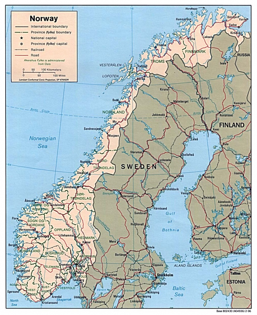 Maps Of Norway | Detailed Map Of Norway In English | Tourist Map Of - Printable Map Of Norway