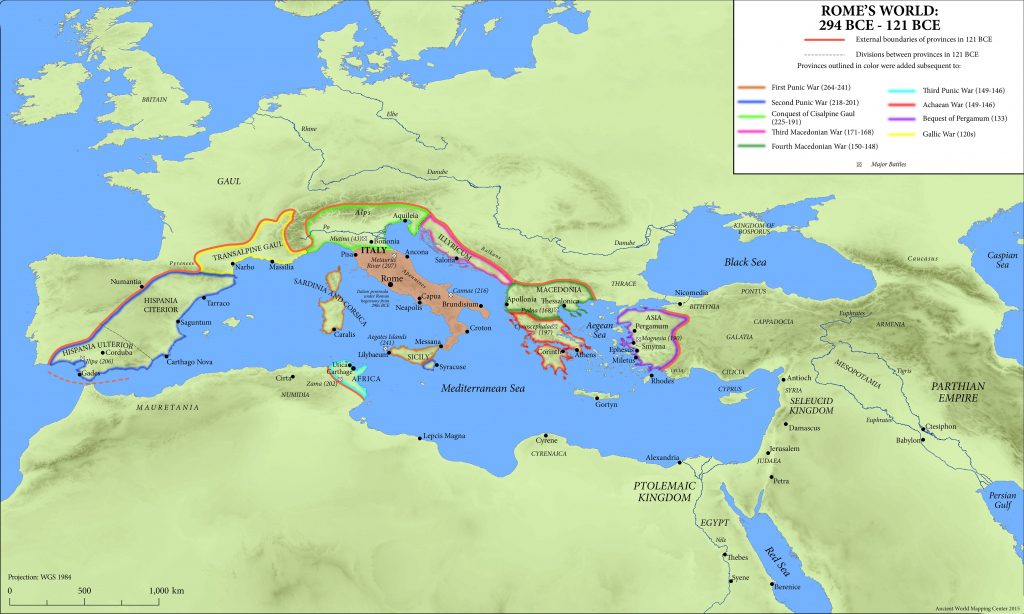 Maps Of The Ancient World - Oxford Classical Dictionary - Printable Map ...