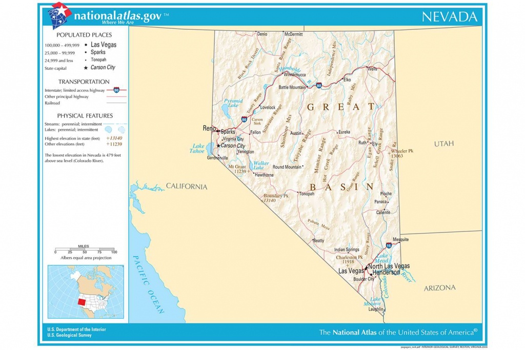 Maps Of The Southwestern Us For Trip Planning - California Nevada Arizona Map