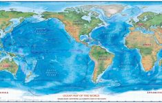 Maps Of The World Oceans - Maplewebandpc - World Ocean Map Printable