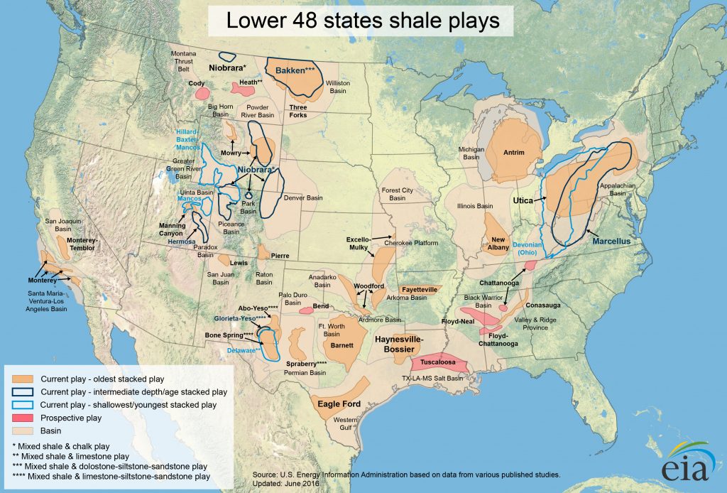 Maps: Oil And Gas Exploration, Resources, And Production - Energy ...