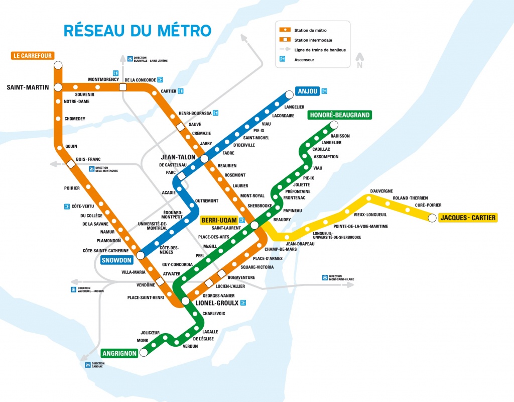 Maps – Sayfa 35 – Mapofmap1 - Montreal Metro Map Printable