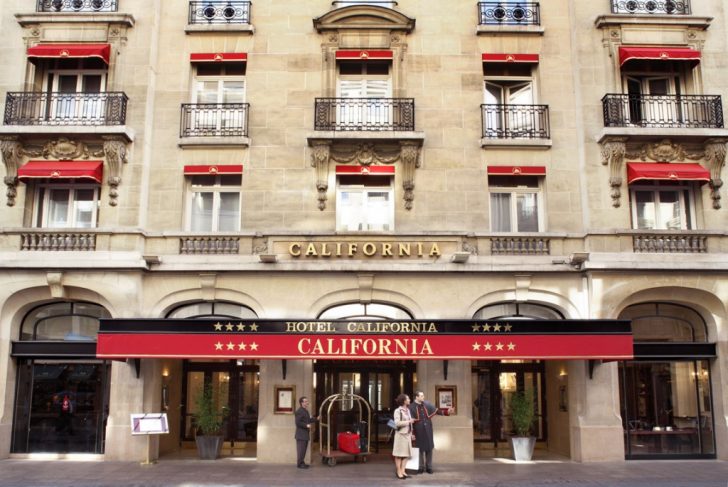 Hotel California Paris Map