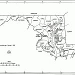 Maryland Free Map   Printable Map Of Maryland