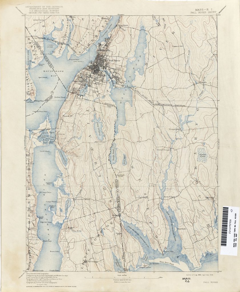 Massachusetts Historical Topographic Maps - Perry-Castañeda Map ...