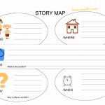 Math : Map Reading Worksheets Map Reading Worksheets High School   Printable Story Map For First Grade