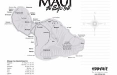 Maui Maps Printable | Scope Of Work Template Mileage | Hawaii | Maui - Printable Map Of Maui